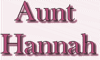 Aunt Hannah Phone Sex